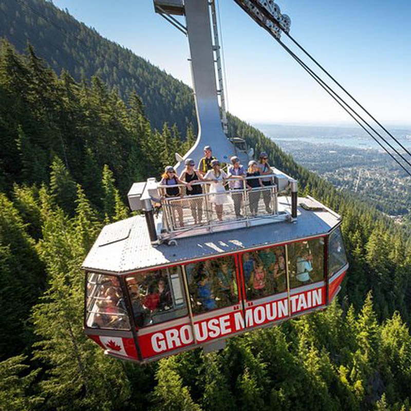 <span class="day">Day three:</span><br> 2. Vancouver Lookout or Grouse Mountain